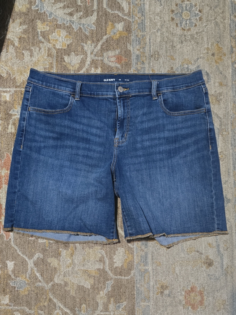 Old Navy Women's Dark Blue Denim Shorts